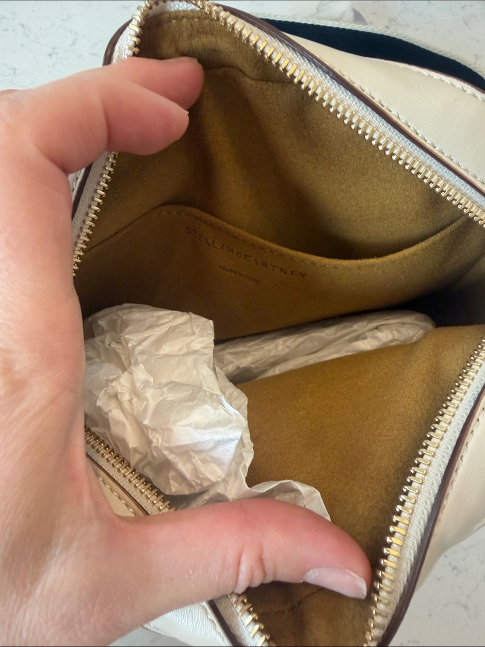 Stella McCartney Ivory Crossbody Bag - Picture 4 of 4